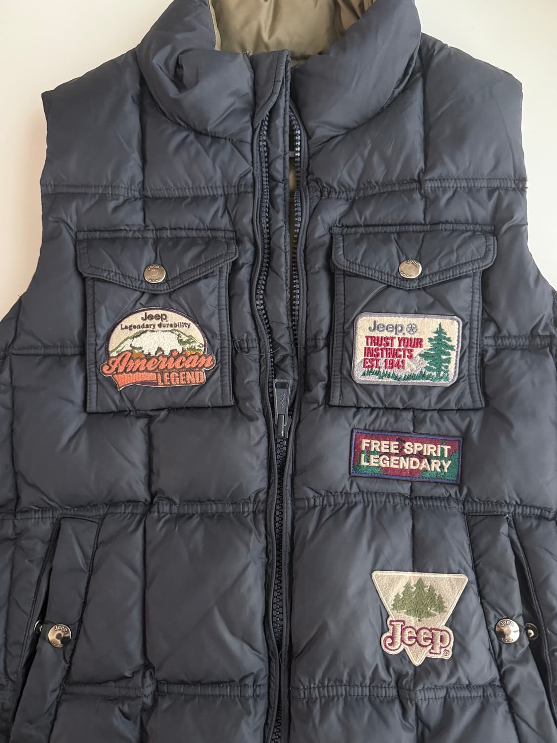 지프 패딩조끼 상품이미지3