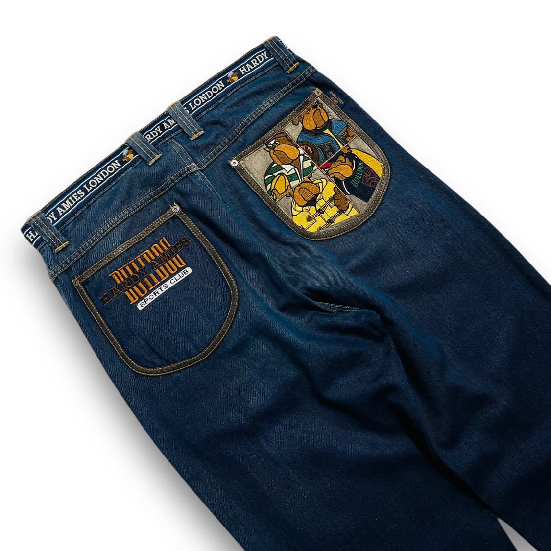 하디 에이미스 90s 올드 도그맨 자수 데님 팬츠 상품이미지3