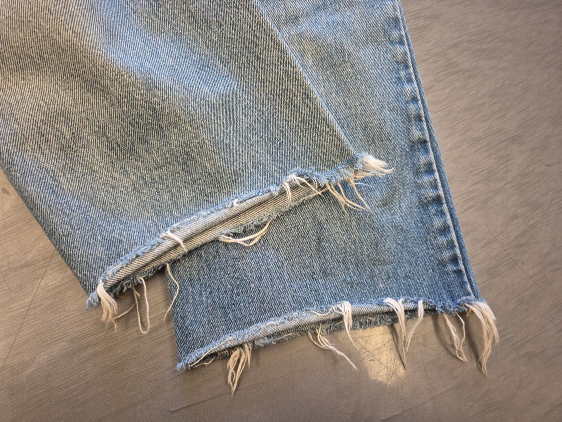 90s 리바이스 517 하드 디스트레스드 부츠컷 팬츠 상품이미지3