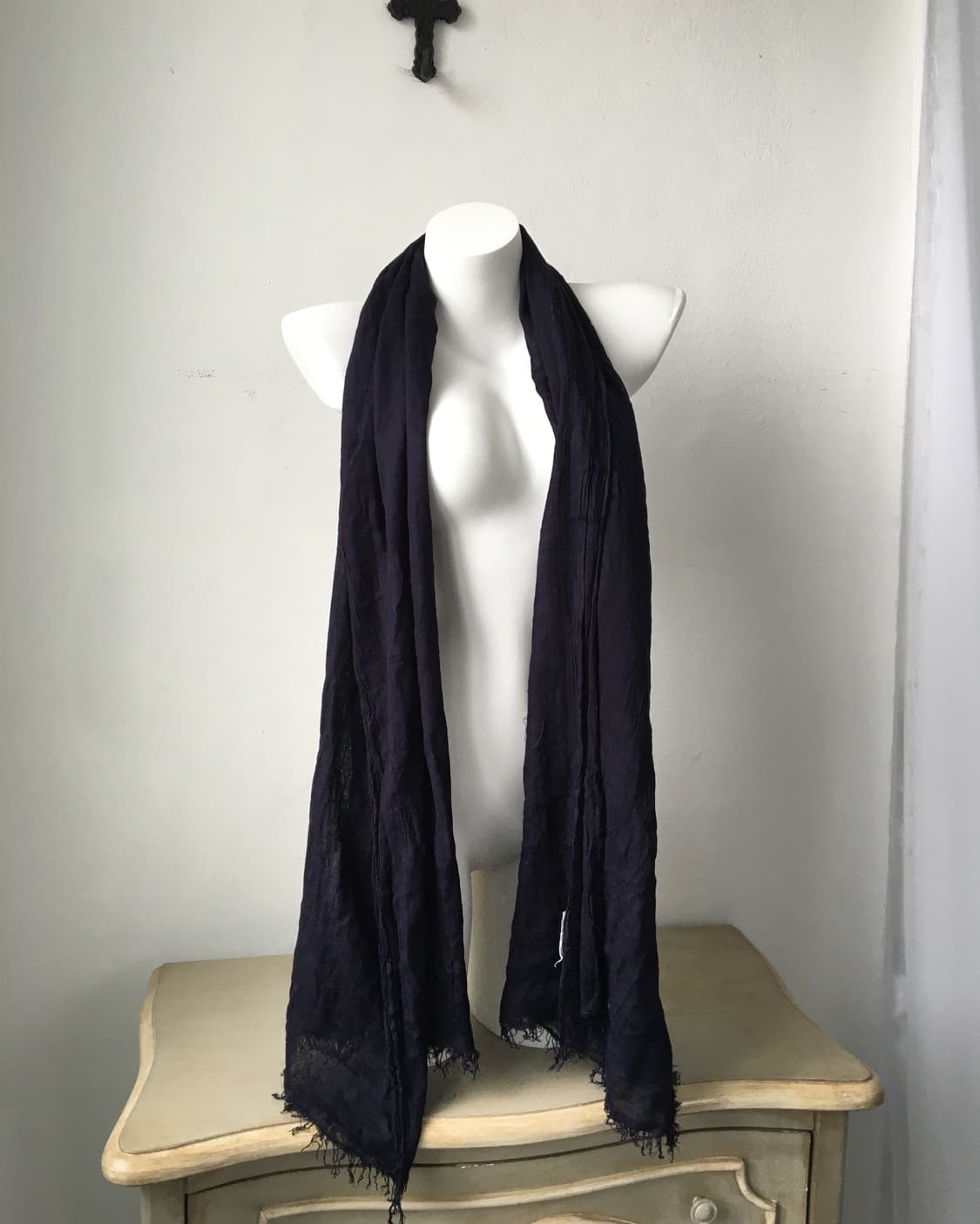 navy scarf 상품이미지3