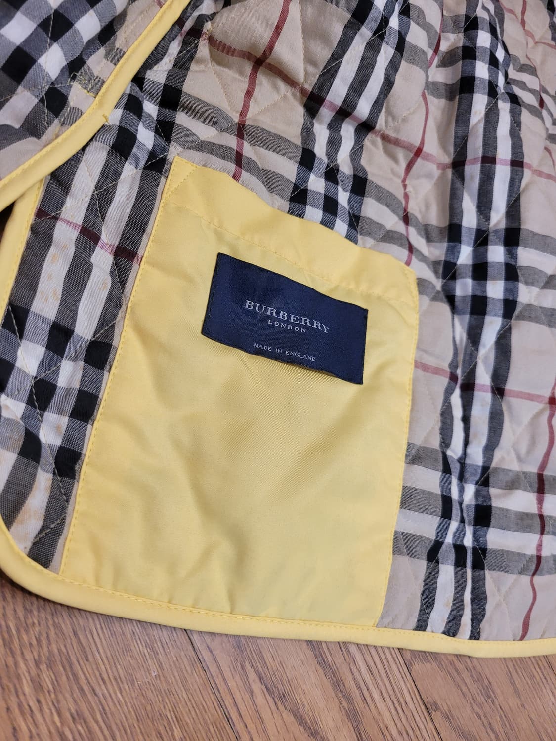 버버리 퀼팅자켓 상품이미지7