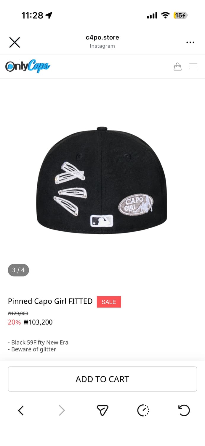 뉴에라 커스텀 모자 상품이미지3