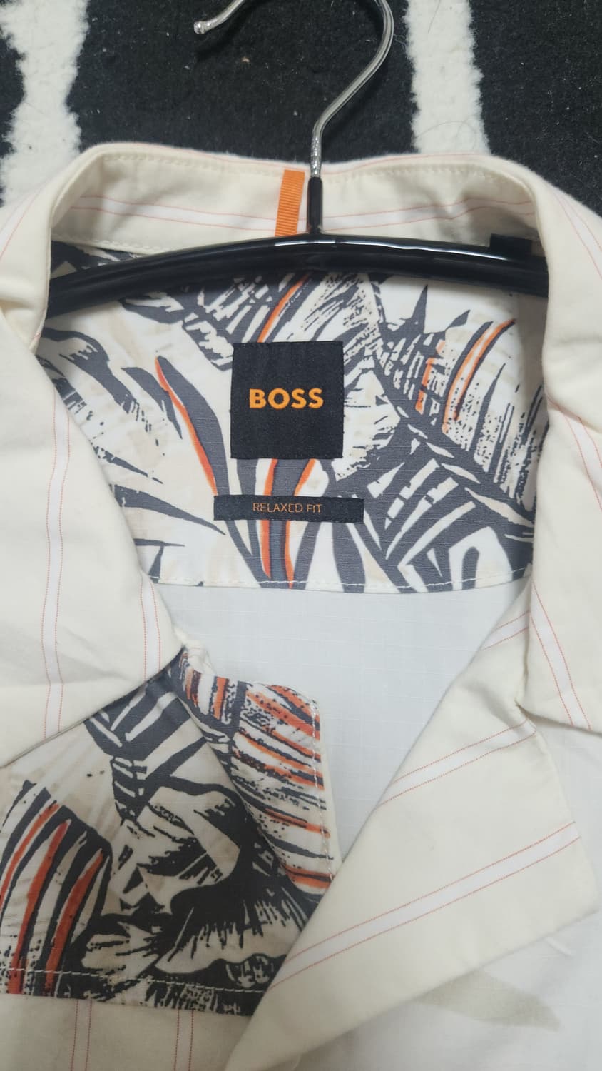 HUGO BOSS Lapis 3 Button-up Camp Shirt 상품이미지4