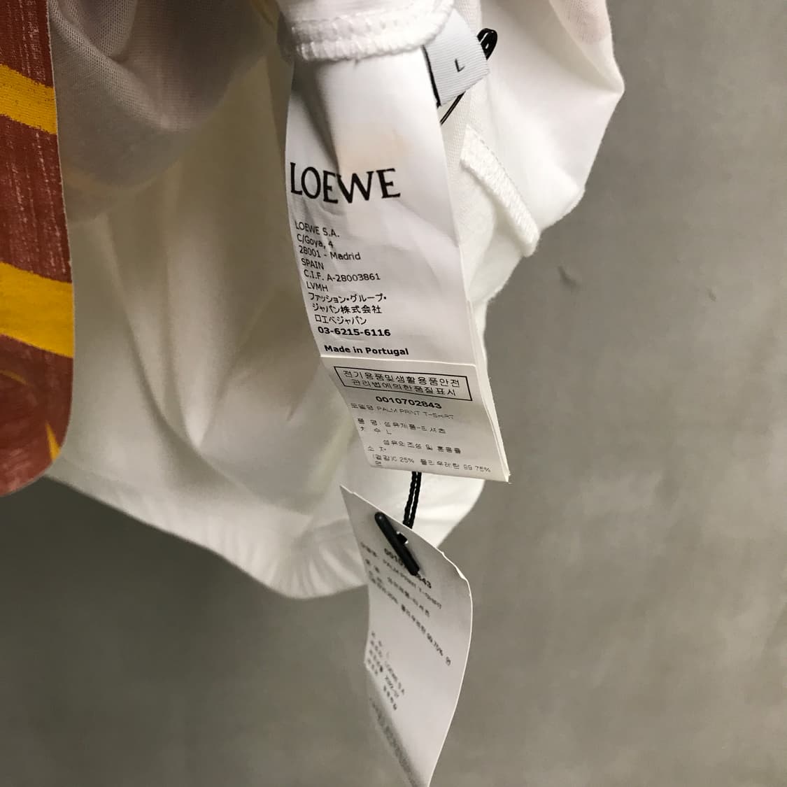 로에베 폴라 이비자 반팔 티셔츠 새상품 L 상품이미지6