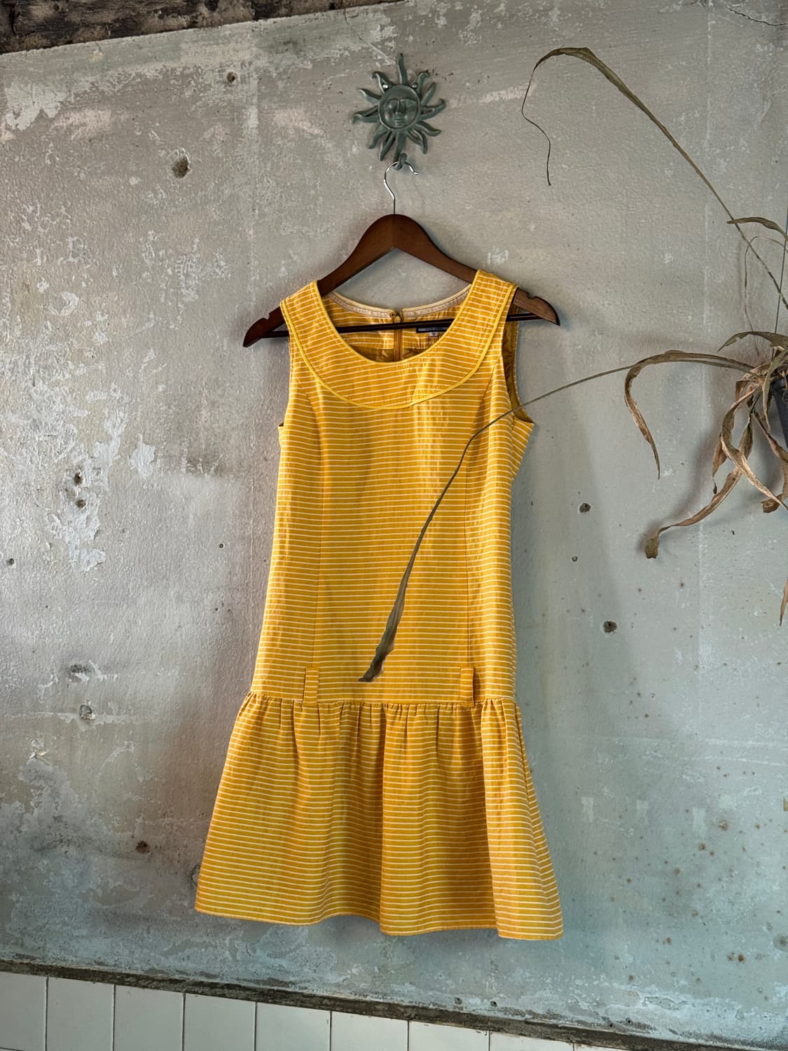 44-55 ) BURBERRY Stripe Midi Dress 상품이미지1