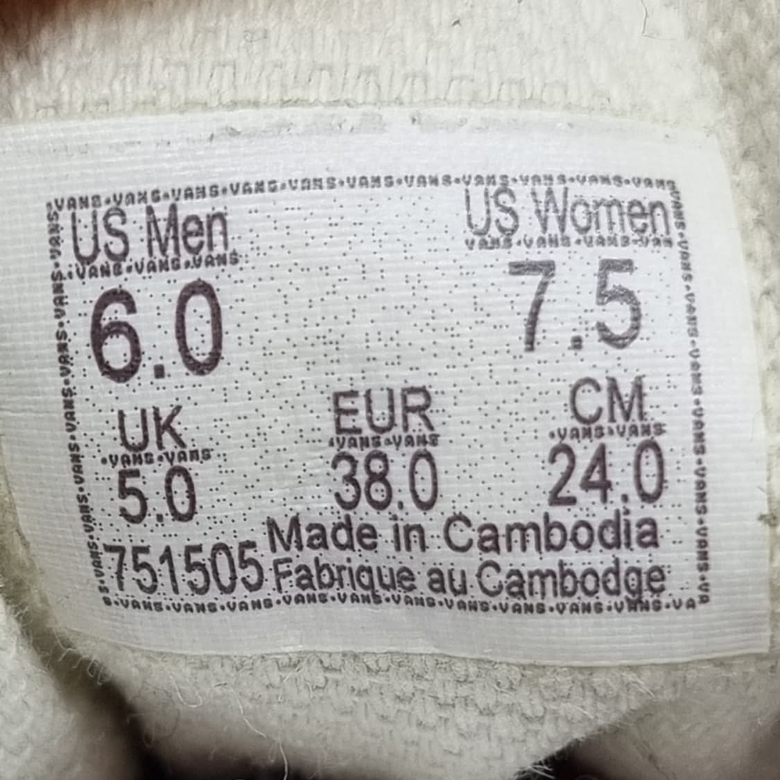 반스 올드스쿨 여성스니커즈 240 상품이미지6