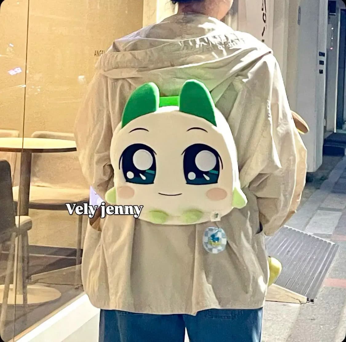 새상품)양파쿵야 인형 캐리어 가방 백팩 팬싸템 상품이미지3