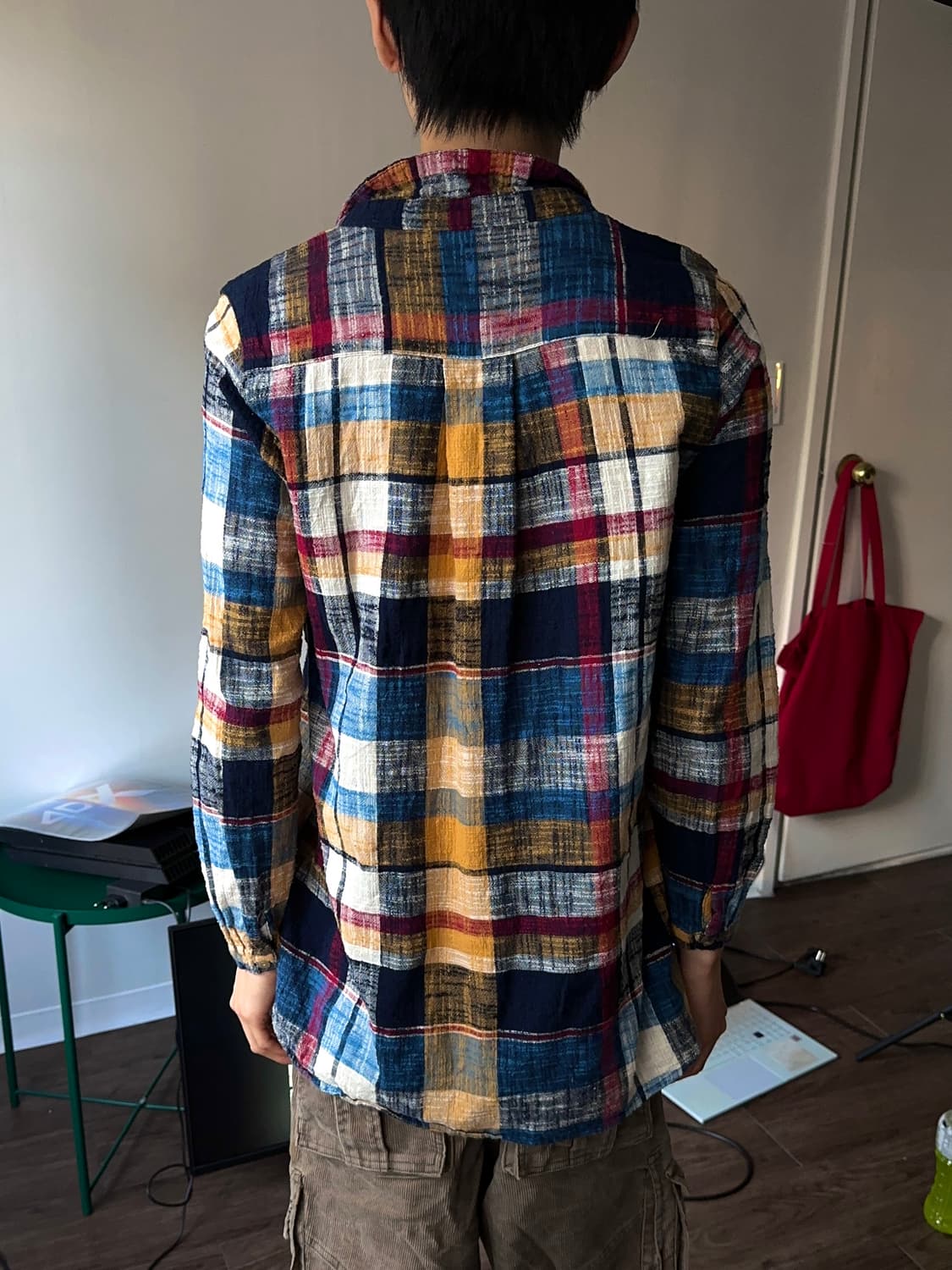 Brightehk 멀티 컬러 체크 셔츠 상품이미지5