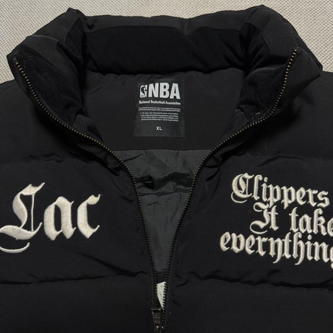 NBA LA클리퍼스 패딩 조끼 상품이미지3