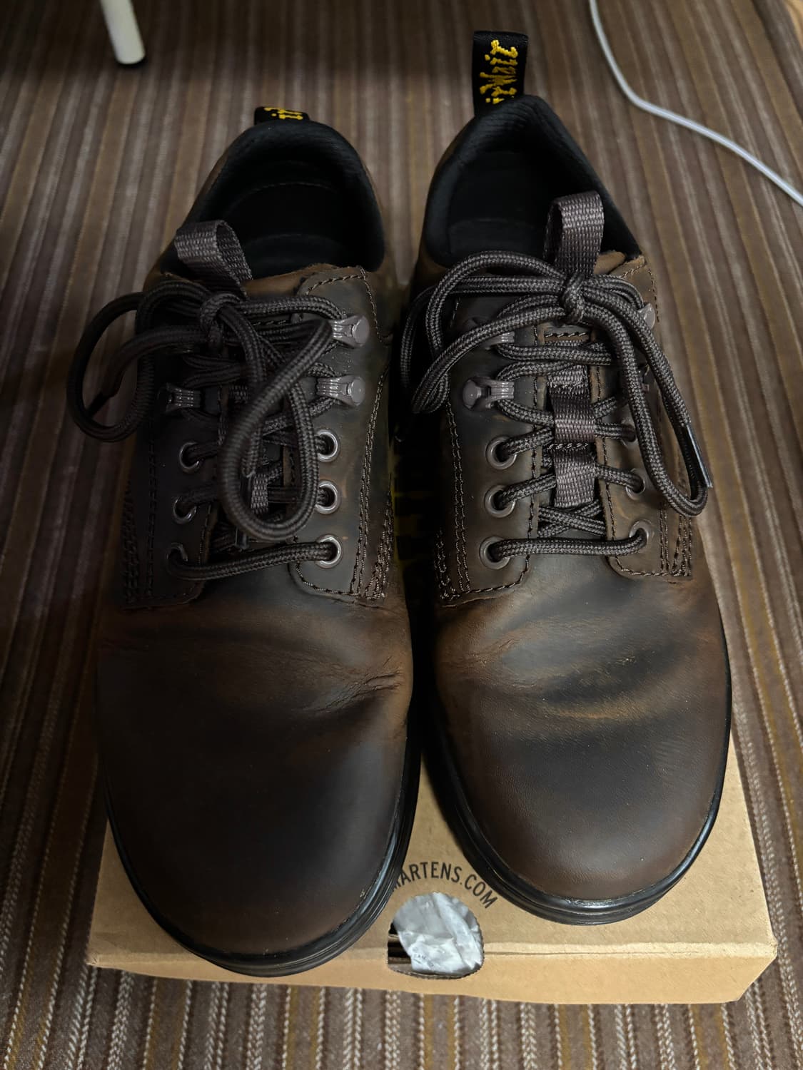 닥터마틴 리더 와이오밍 다크브라운 크레이지홀스 상품이미지2