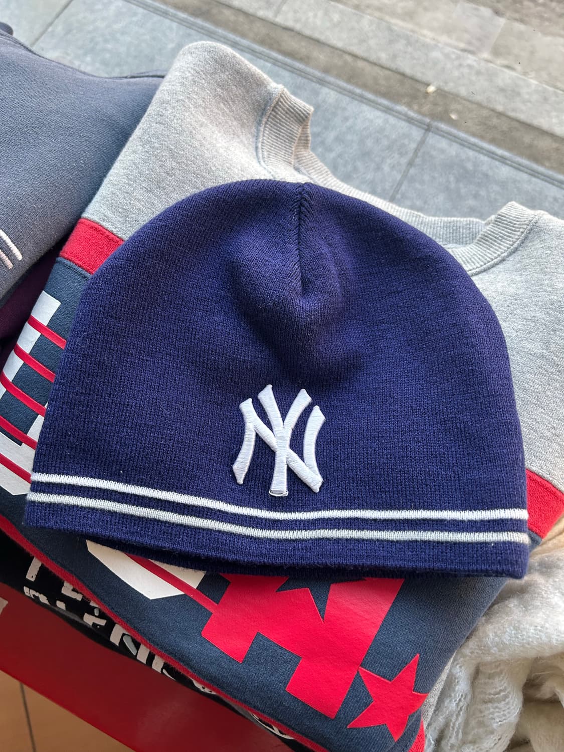 90-00‘s 뉴욕양키스 비니 상품이미지1