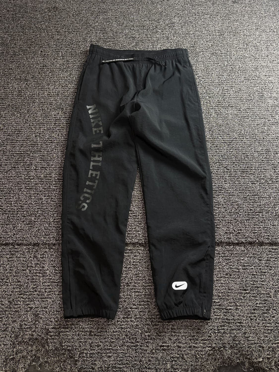 나이키 빅로고 애슬레틱스 트레이닝 팬츠 블랙 4182 상품이미지2