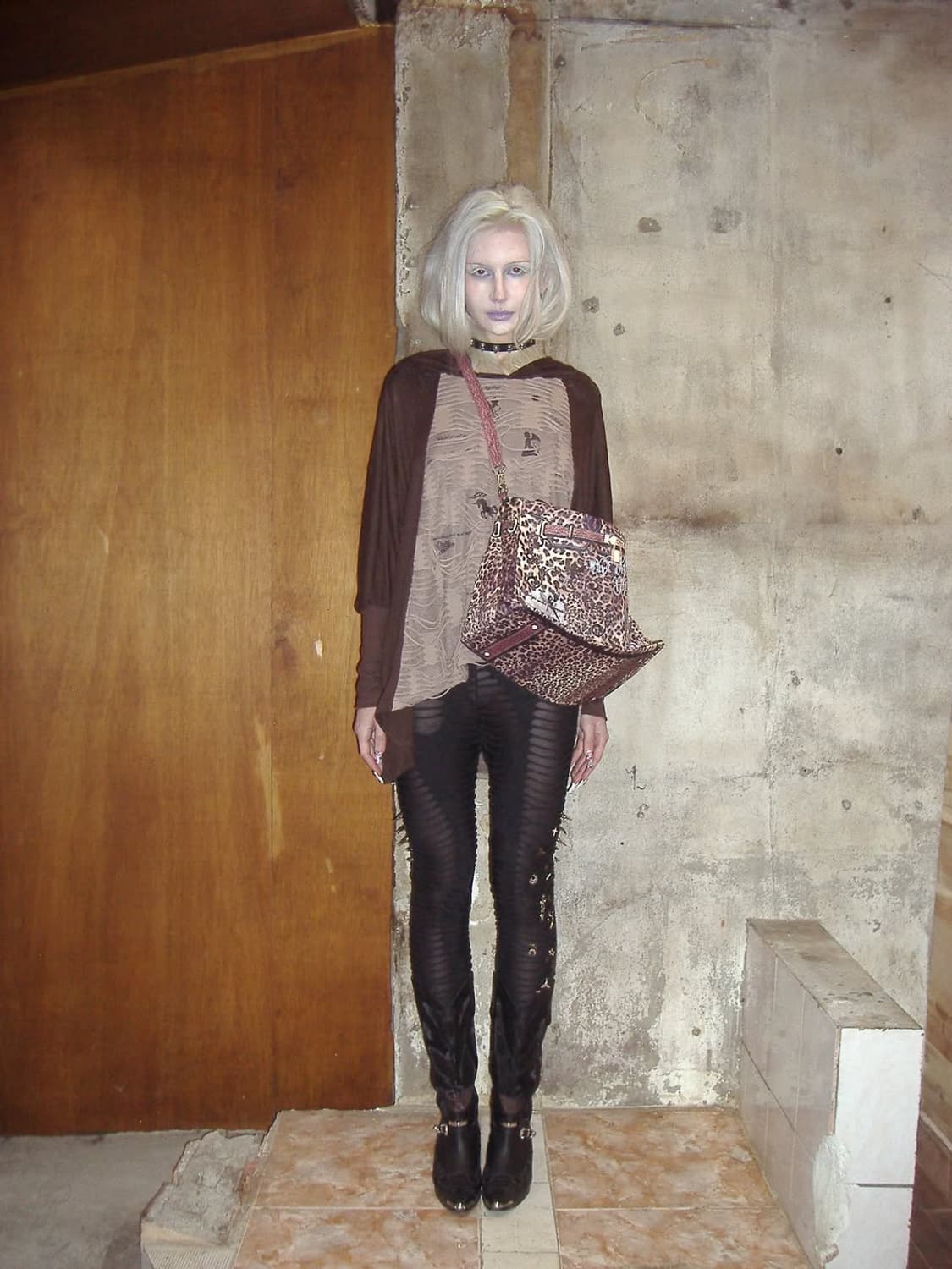 Charm black leggings 상품이미지5