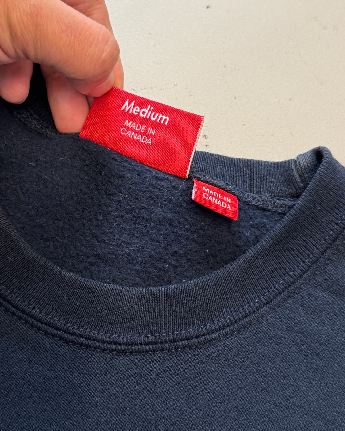 슈프림 언더라인 크루넥 20ss 상품이미지7