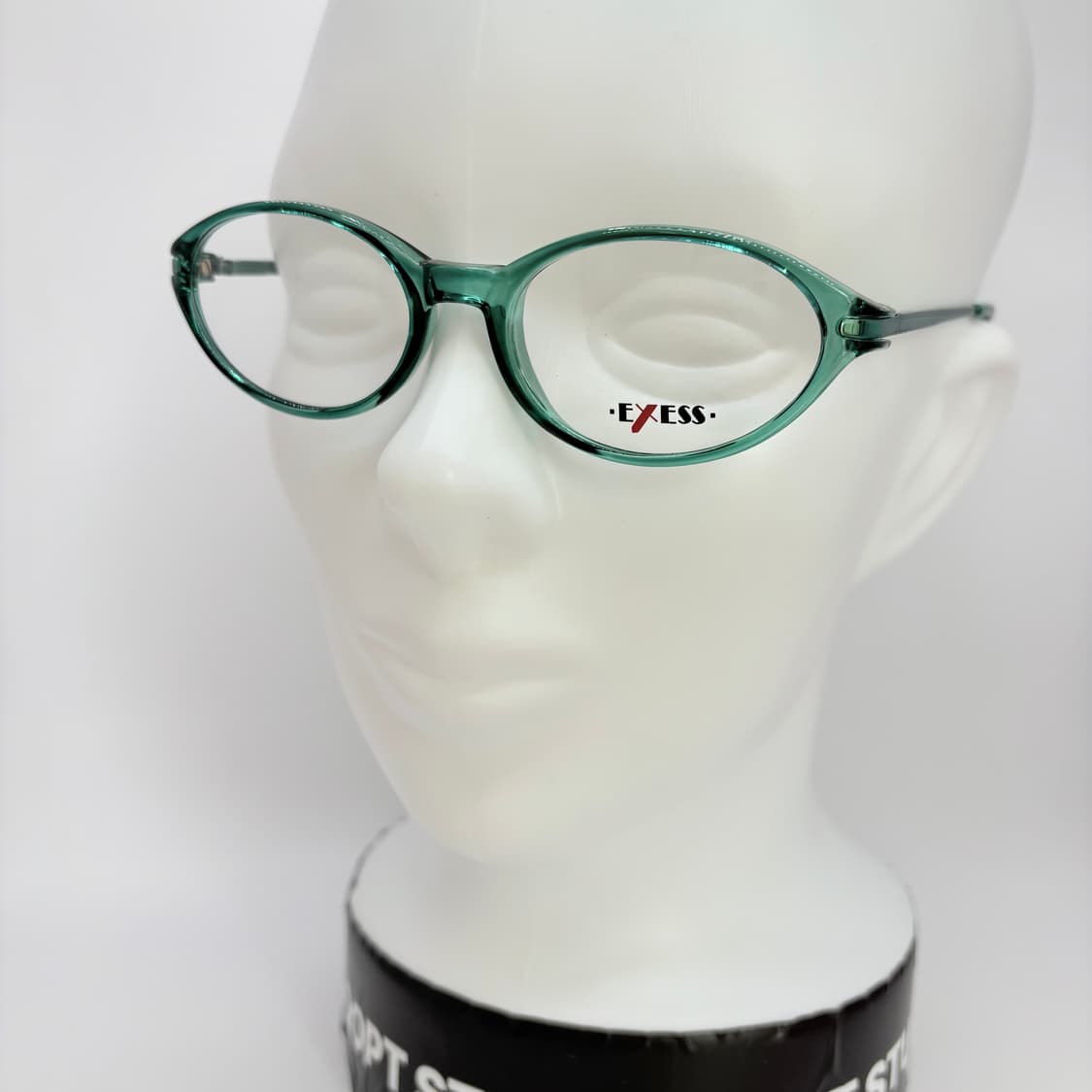 EXESS 그린 오벌형 콤비테 빈티지안경 상품이미지5