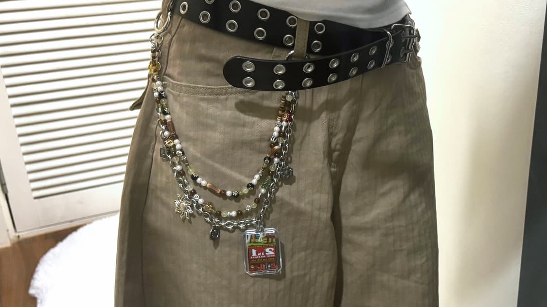 빈티지 바지 키체인 상품이미지4