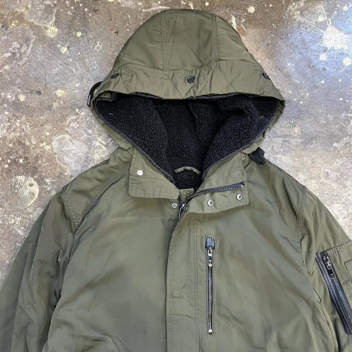 자라 야상 사파리 자켓 점퍼 ( 내피 탈부착가능) 상품이미지2