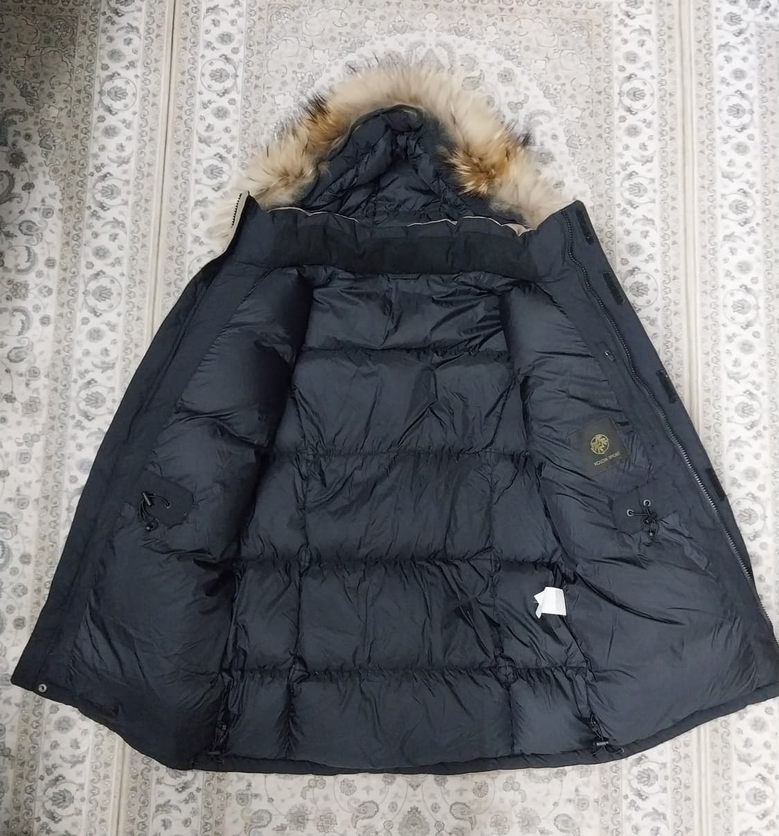 코오롱 스포츠 고어윈드스토퍼 후드 패딩 95 상품이미지2