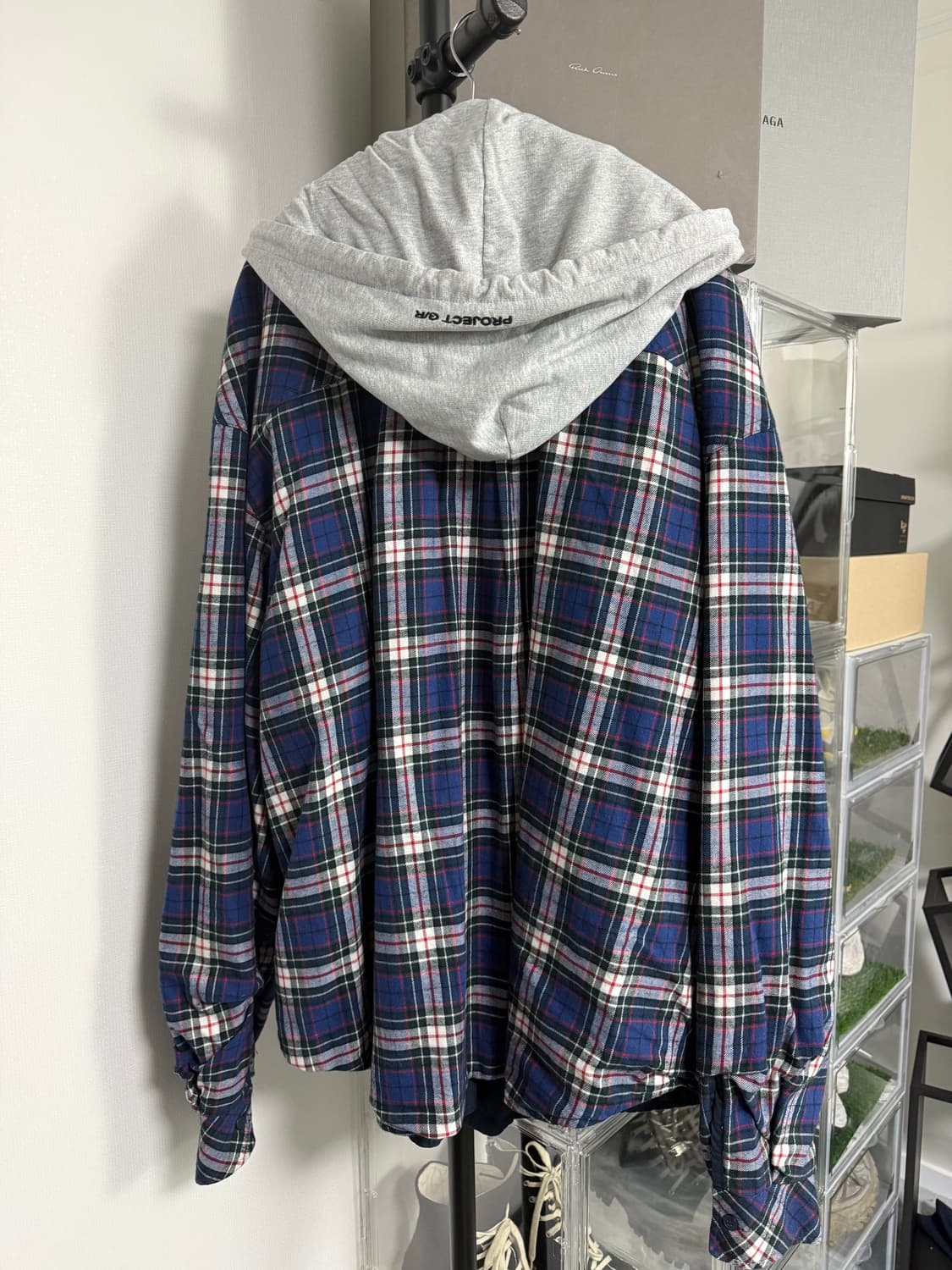 프로젝트지알 체크셔츠 1사이즈 4종 팝니다 상품이미지6