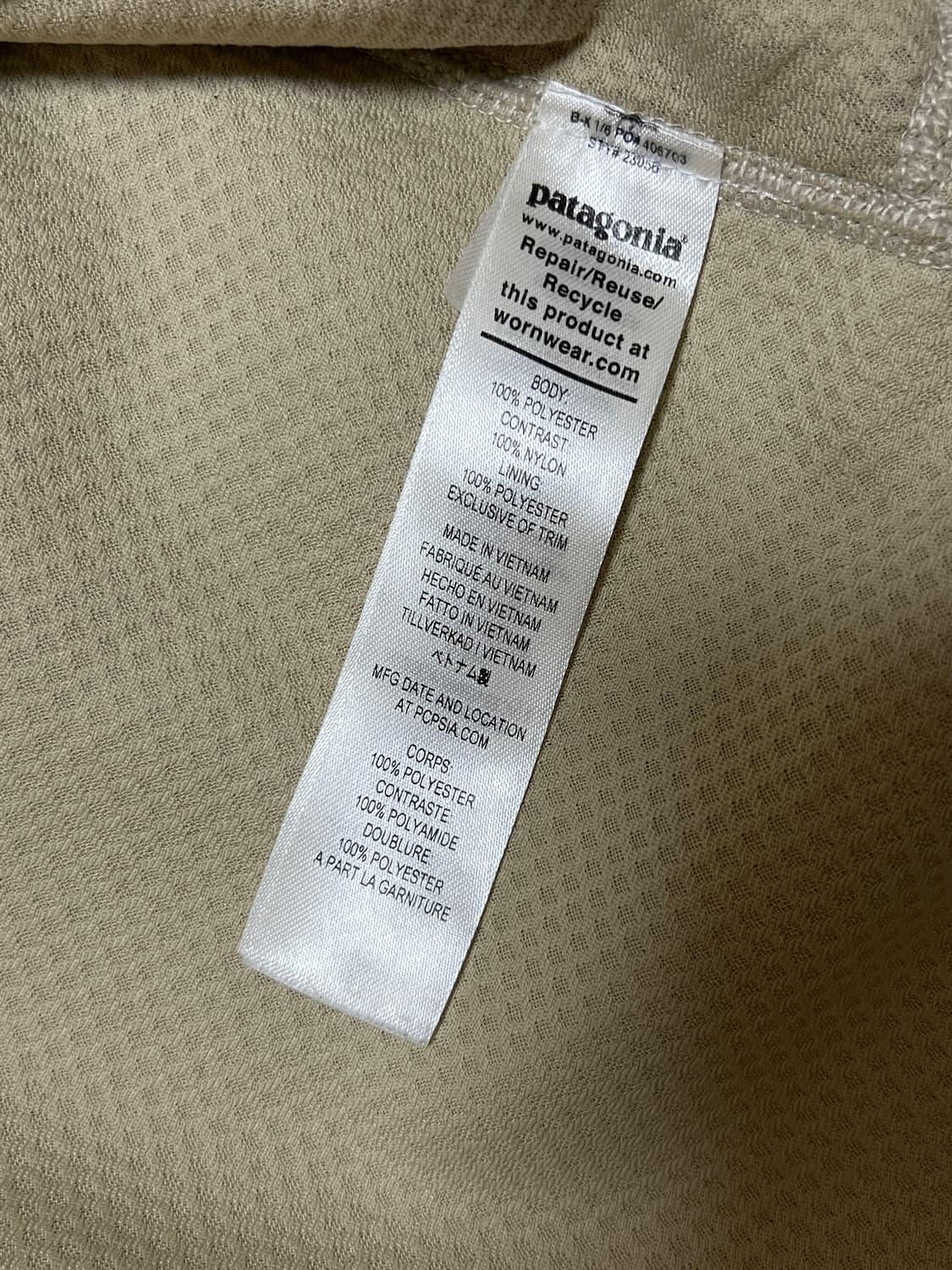 [L사이즈] 파타고니아 레트로X 자켓(후리스) 내추럴 상품이미지4