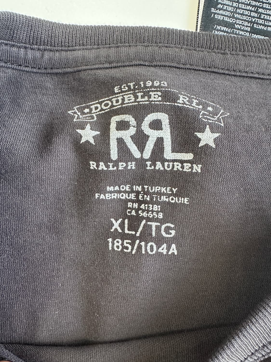 더블알엘 26ss 독수리 반팔 티셔츠 xl 상품이미지3