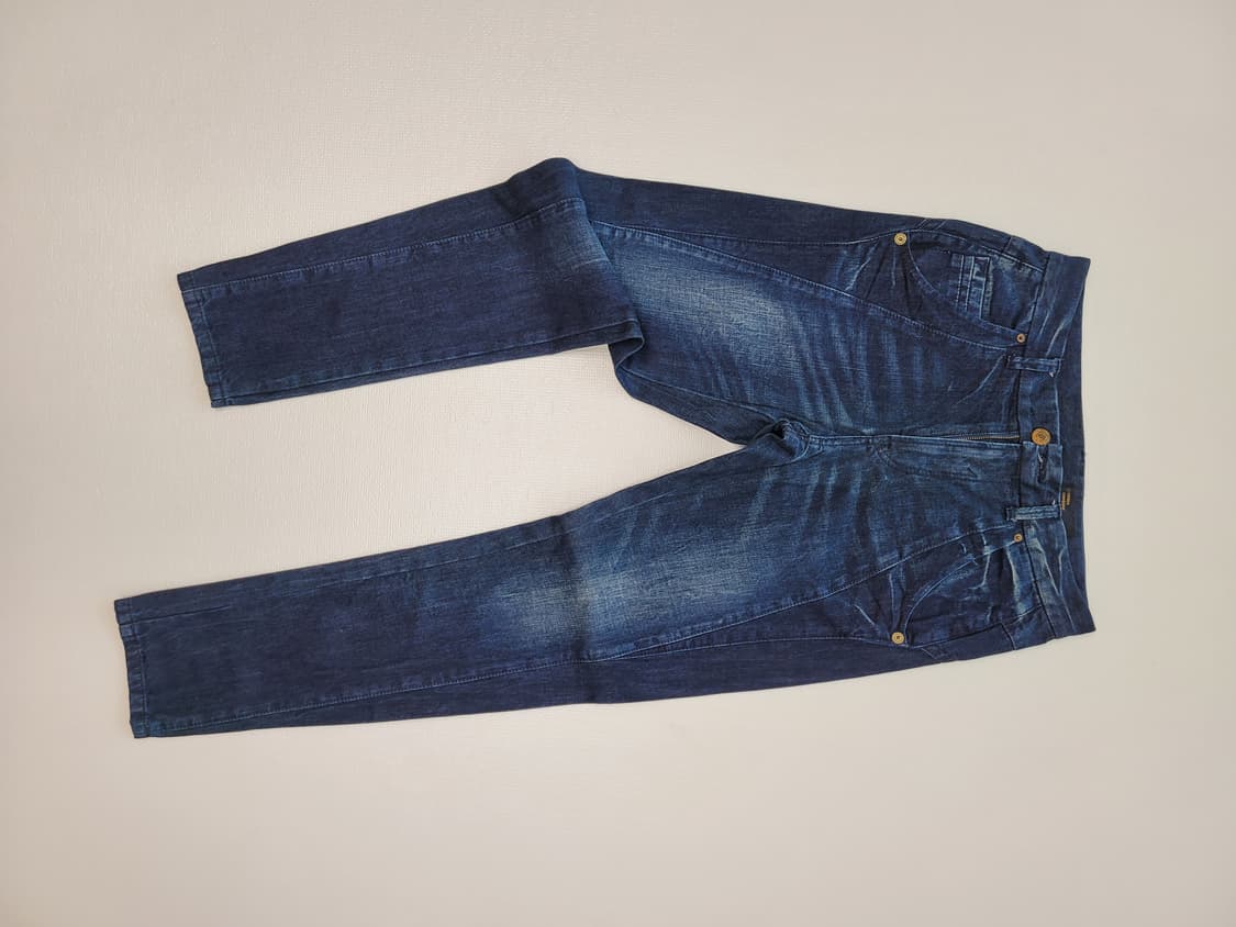 코데즈컴바인 남자 엠보워싱 기모 청바지 32 딥네이비 상품이미지1