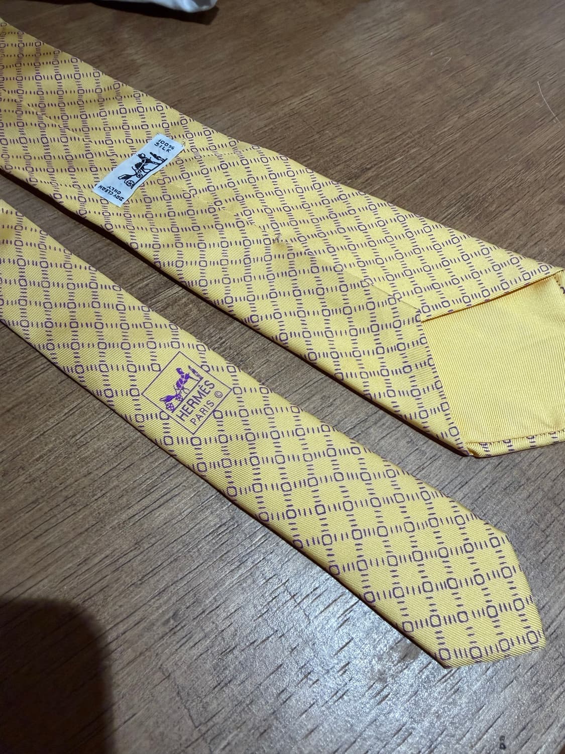 Hermes 에르메스 silk 100% tie 상품이미지3