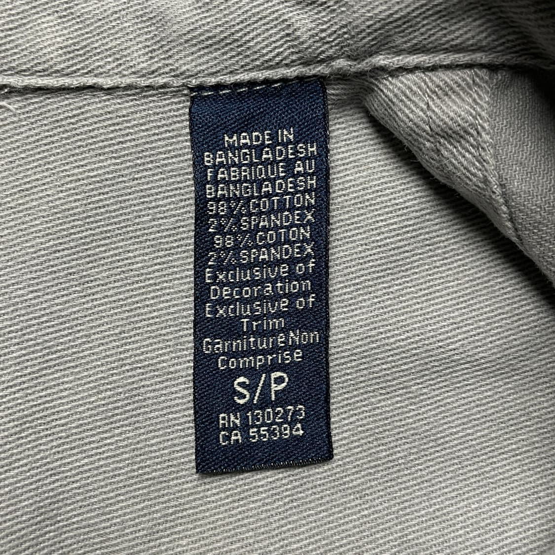 WRANGLER 랭글러 빈티지 그레이 반팔 셔츠 A00756 상품이미지10