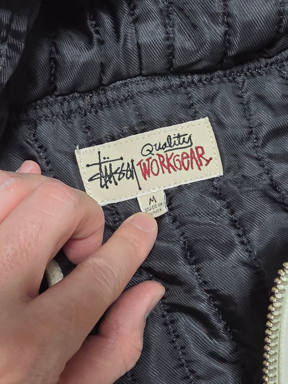 스투시 인슐레이티드 캔버스 워크 자켓 본 (M, 100-105) 상품이미지2