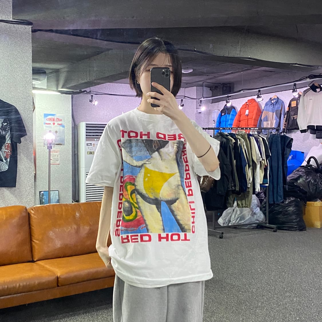 레드핫칠리페퍼스 프린팅 반팔티 B4248 상품이미지1