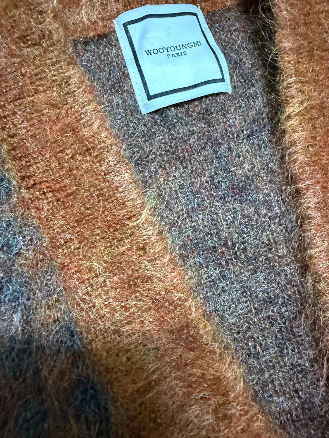 우영미 모헤어가디건 브라운 상품이미지2