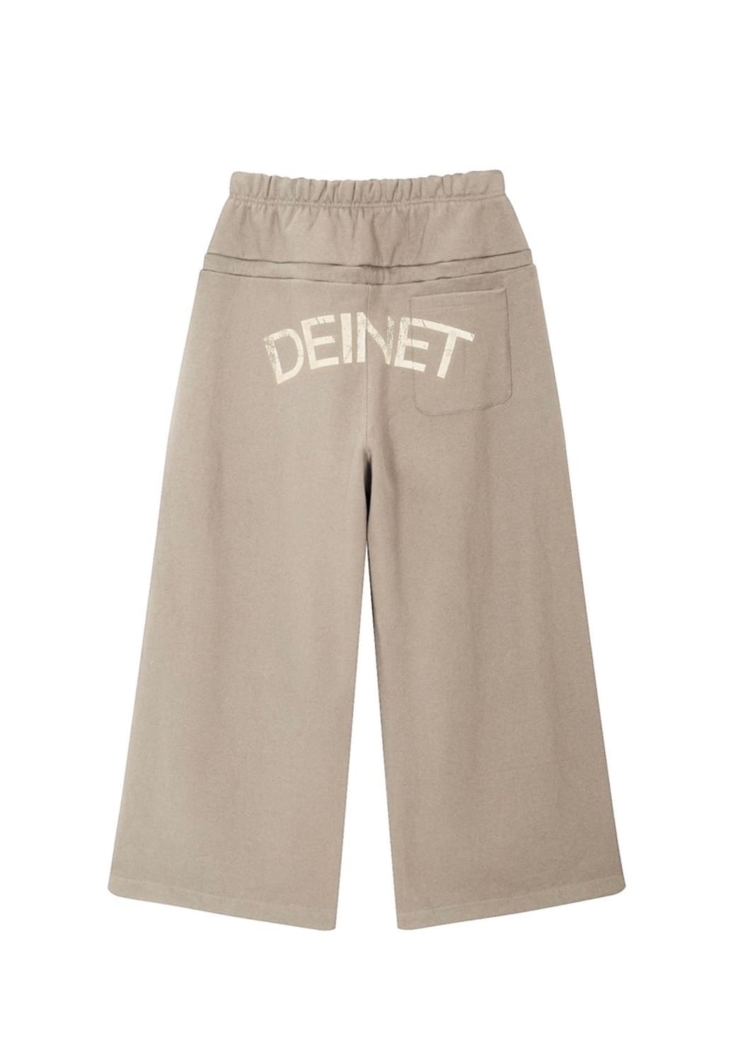 다이닛 백 로고 스웻 팬츠 베이지 (택달린 제품) 상품이미지8