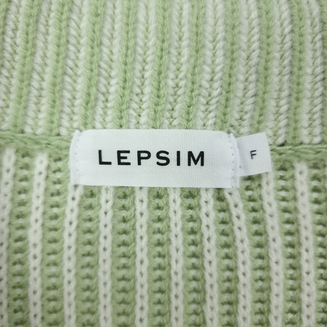 [일본빈티지] 오버사이즈 니트 집업 가디건 M18308 상품이미지7