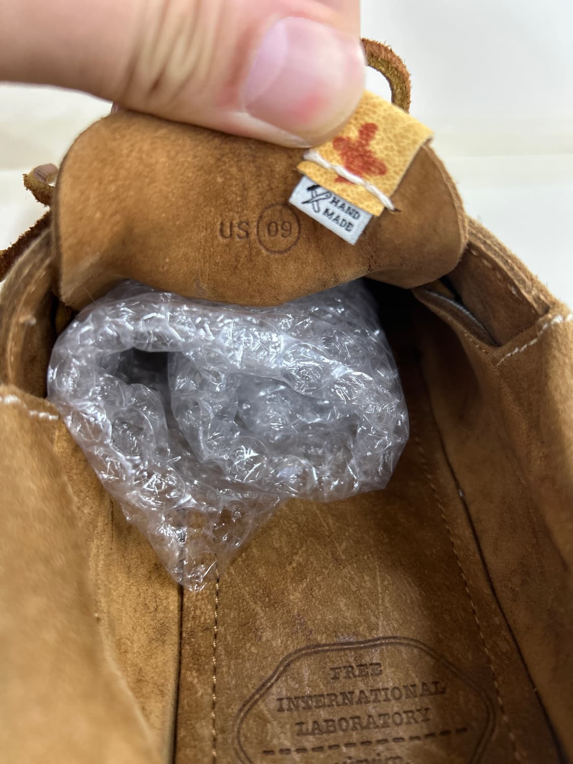 VISVIM 올드비즈빔 베이지 스웨이드 호크니 270 상품이미지6