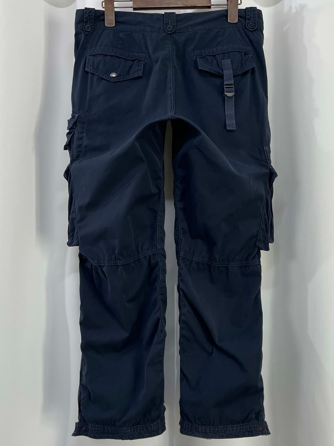 90's 폴로 랄프로렌 파라트루퍼 유틸리티 네이비 카고 팬츠 상품이미지2