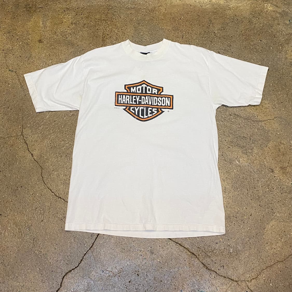 미국 빈티지 할리데이비슨 레어 빅로고 반팔티 상품이미지1