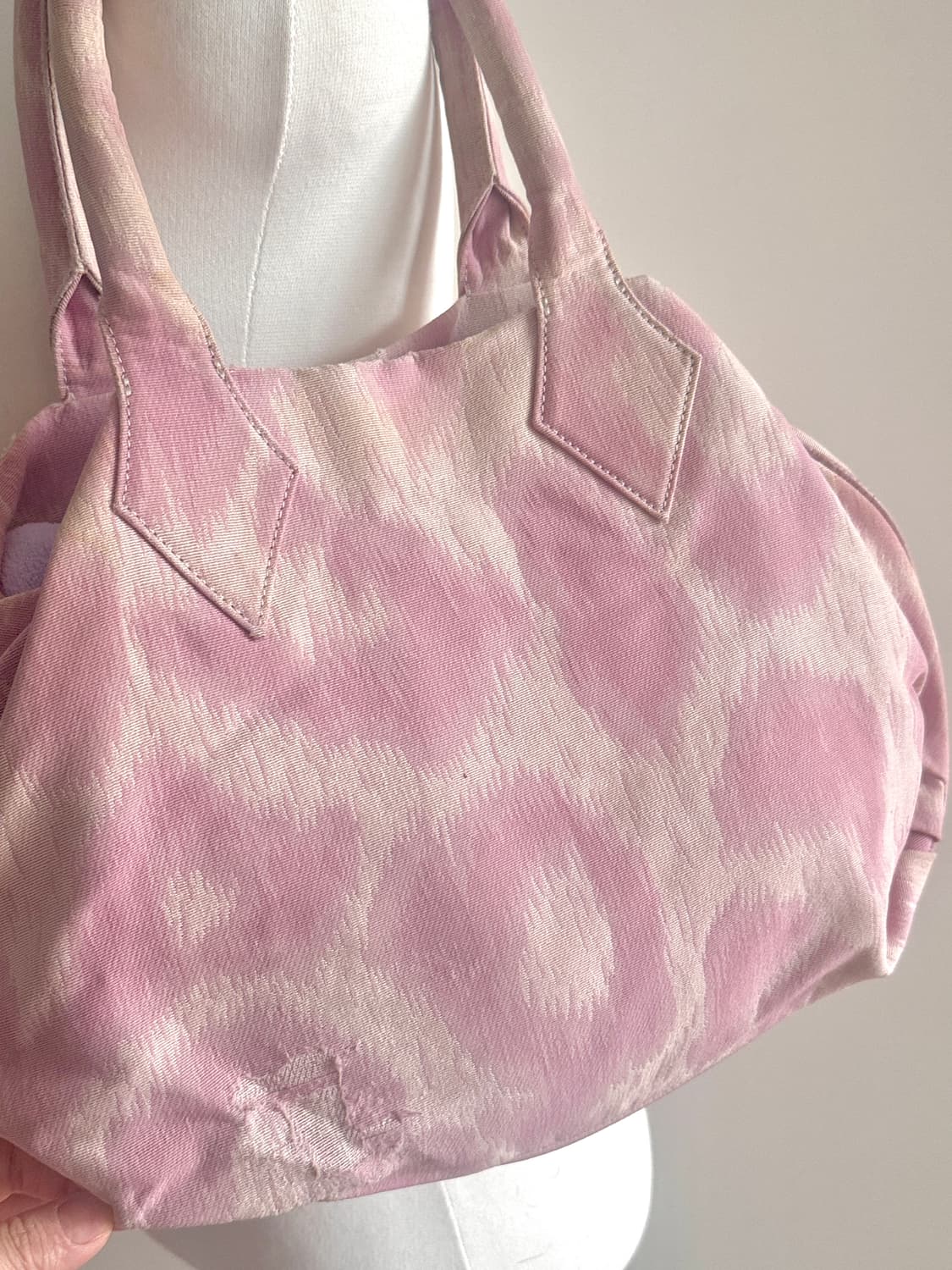 Vivienne westwood 빈티지 핑크 레오파드 백  상품이미지4