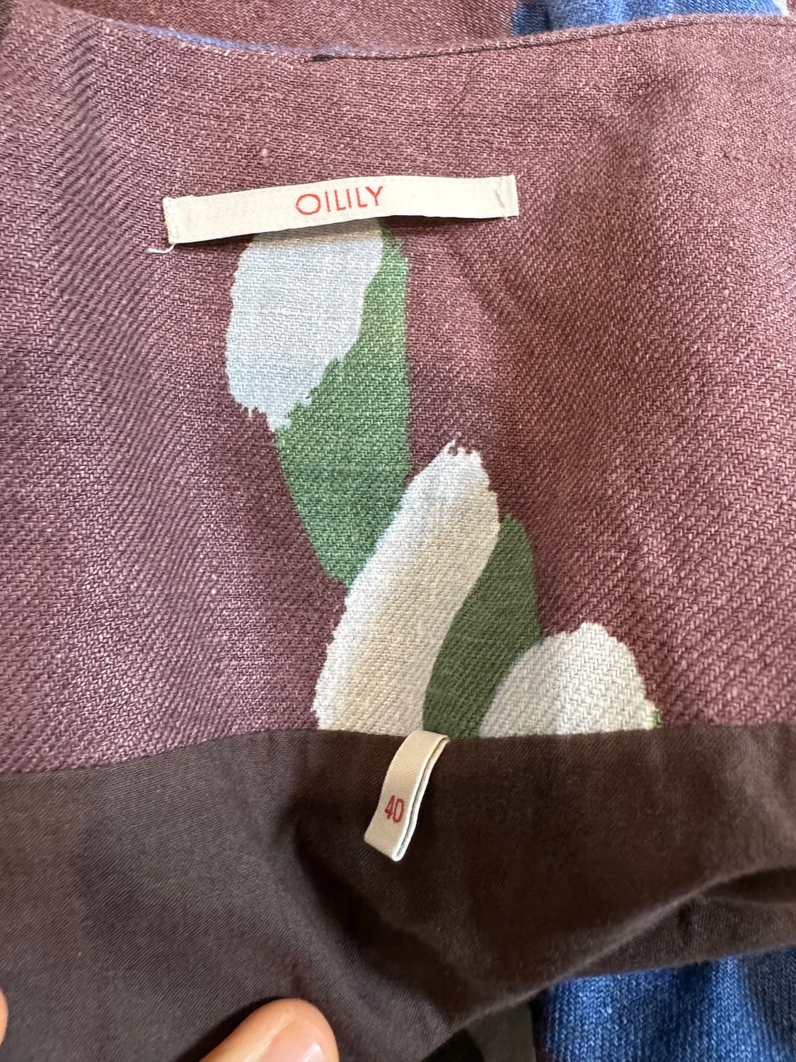 oilily 오일릴리 린넨 스커트 상품이미지2