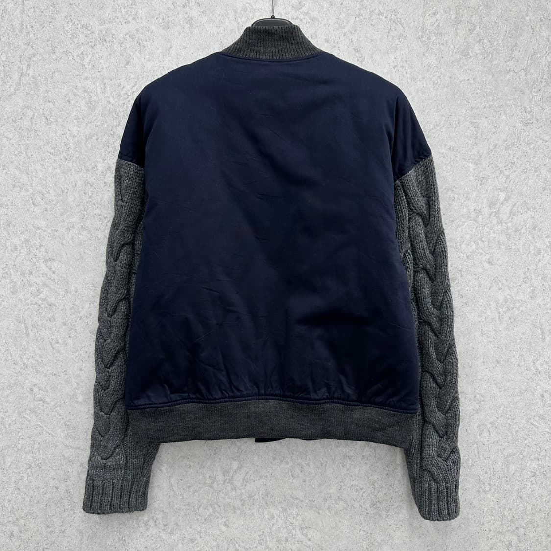 105 프리즘웍스 남자 하이브리드 니트 누빔 점퍼 상품이미지2