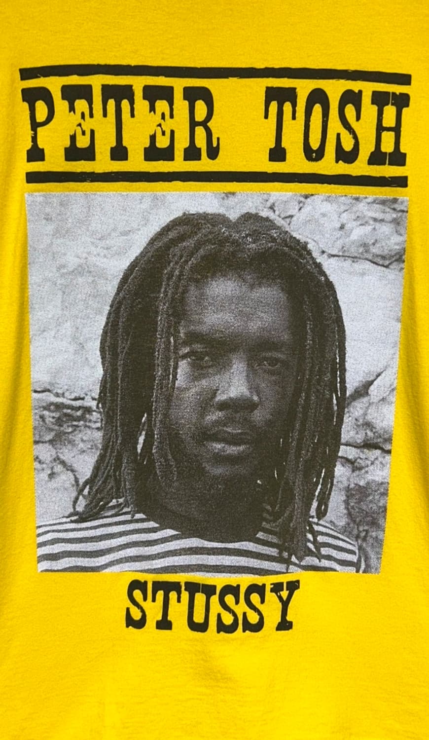 올드 스투시 StussyPeter Tosh 반팔셔츠  상품이미지4