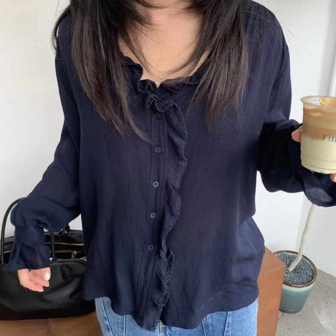 레이스 블라우스 상품이미지2