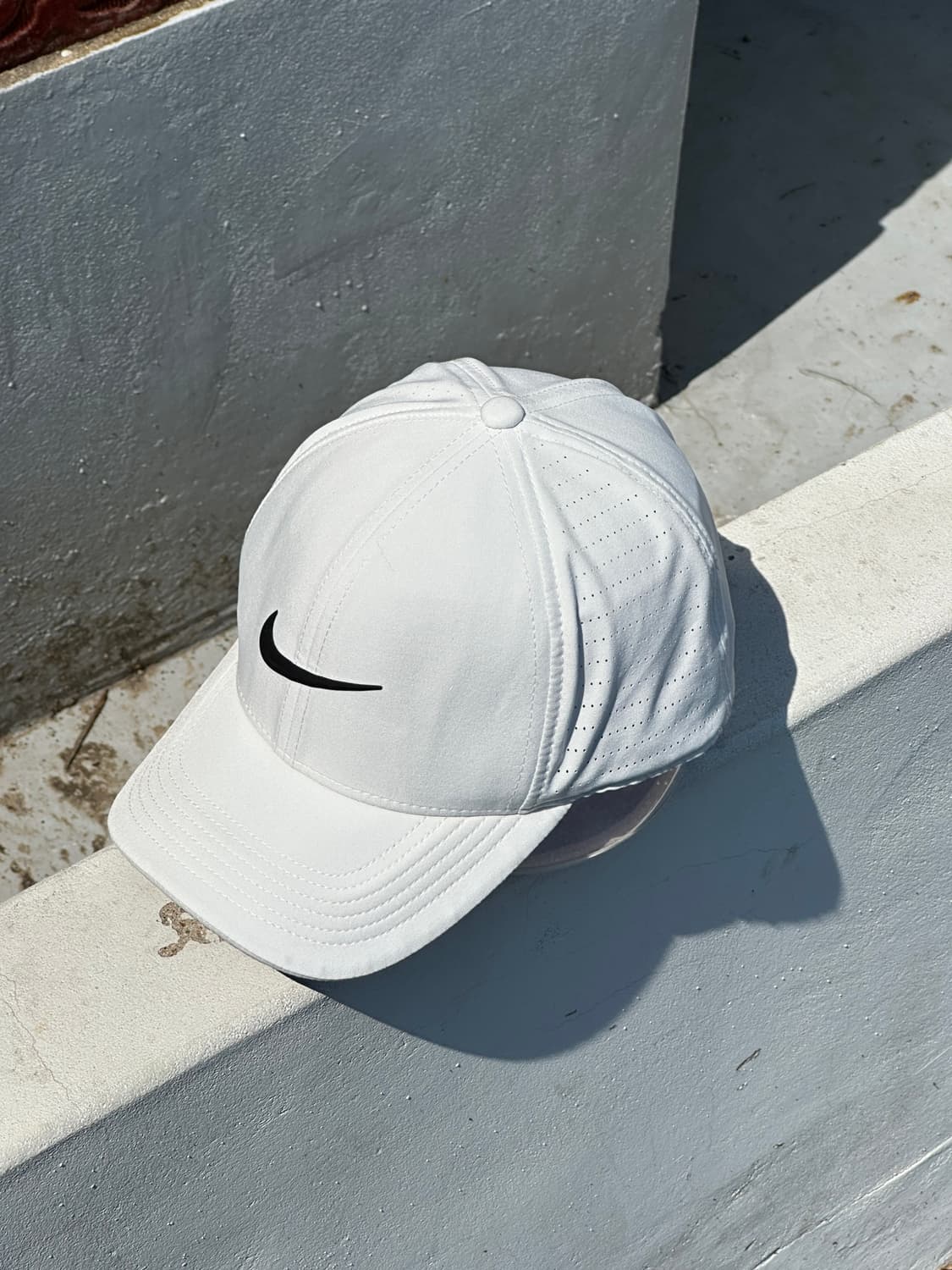 [L-XL] 나이키 골프 그레이화이트 볼캡 모자 상품이미지2