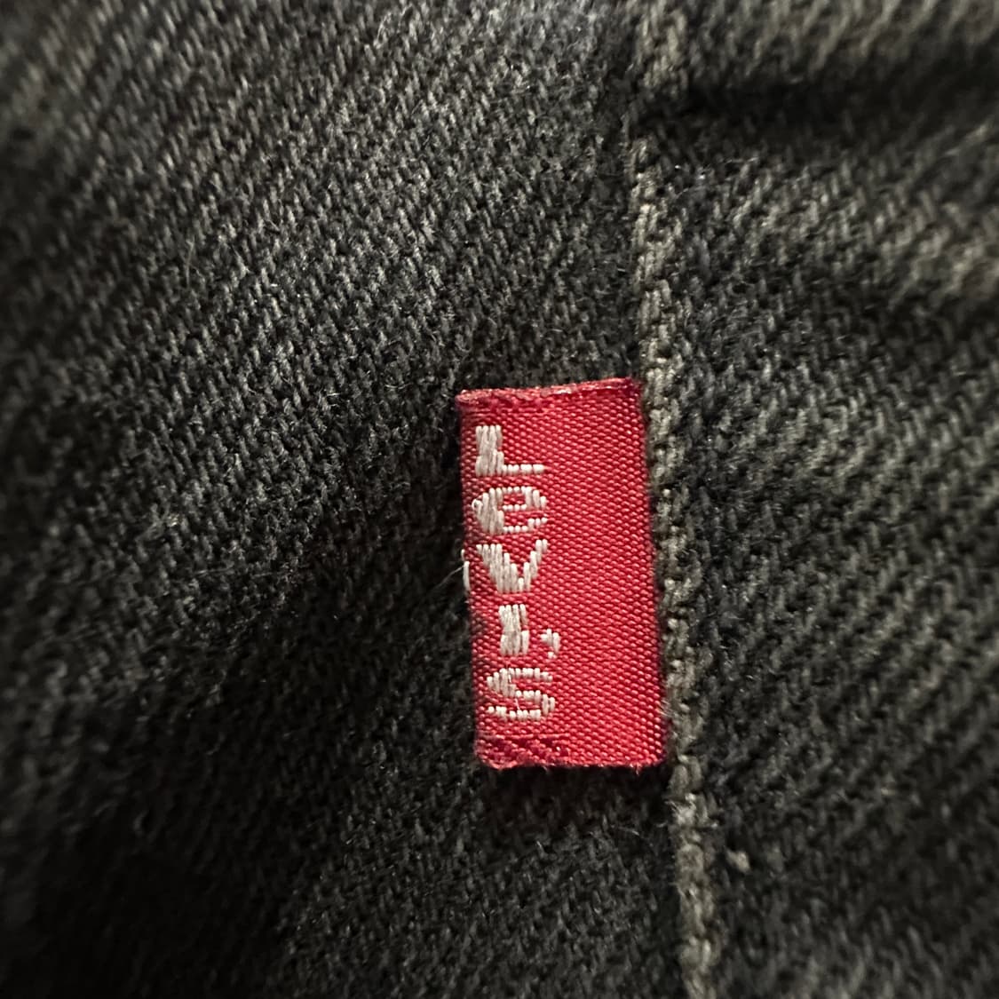 LEVI'S 551 90's usa made black denim 상품이미지4