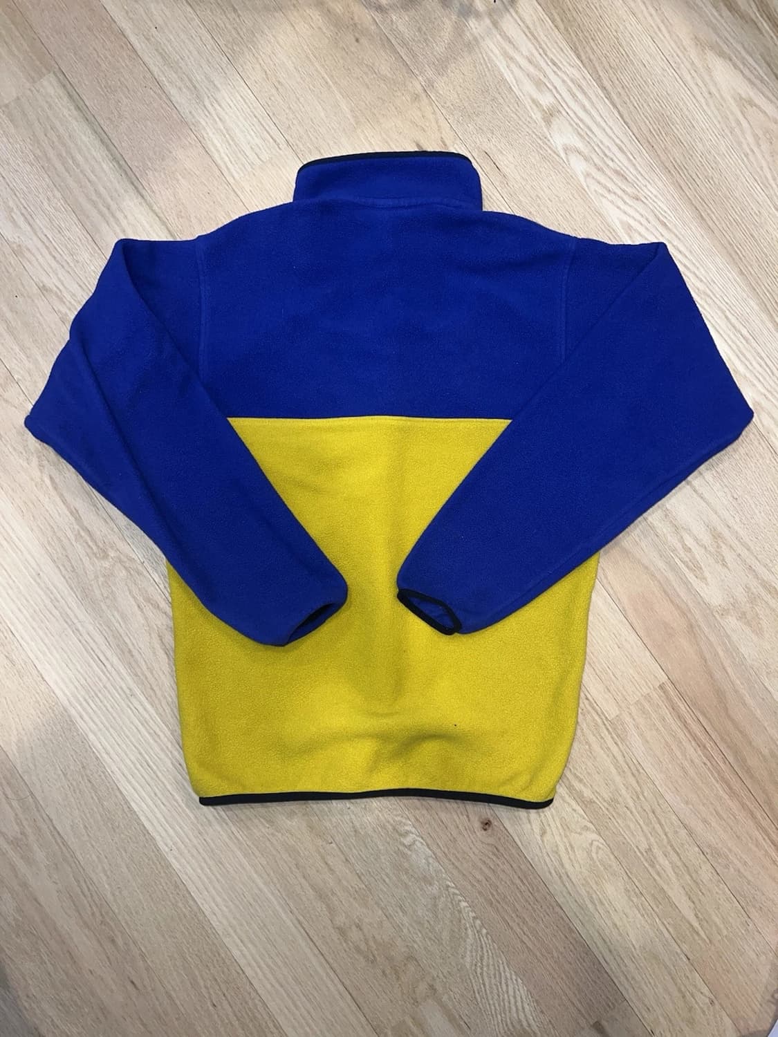 10s 파타고니아 신칠라 스냅-T 블루/옐로우 상품이미지5