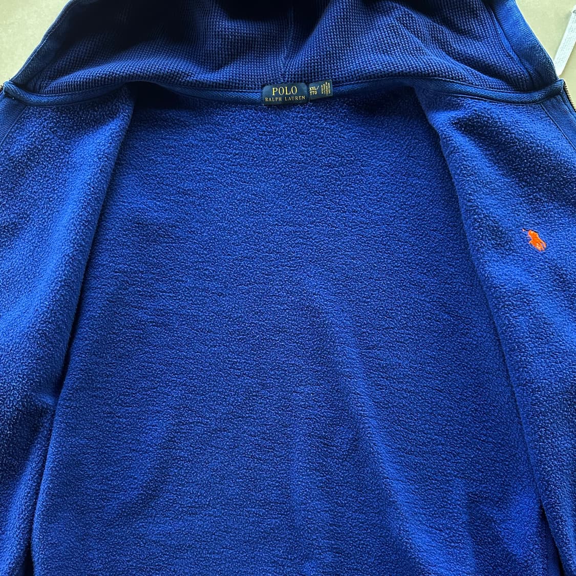 [2XL]폴로 랄프로렌 기모 스웻 후드집업 상품이미지8