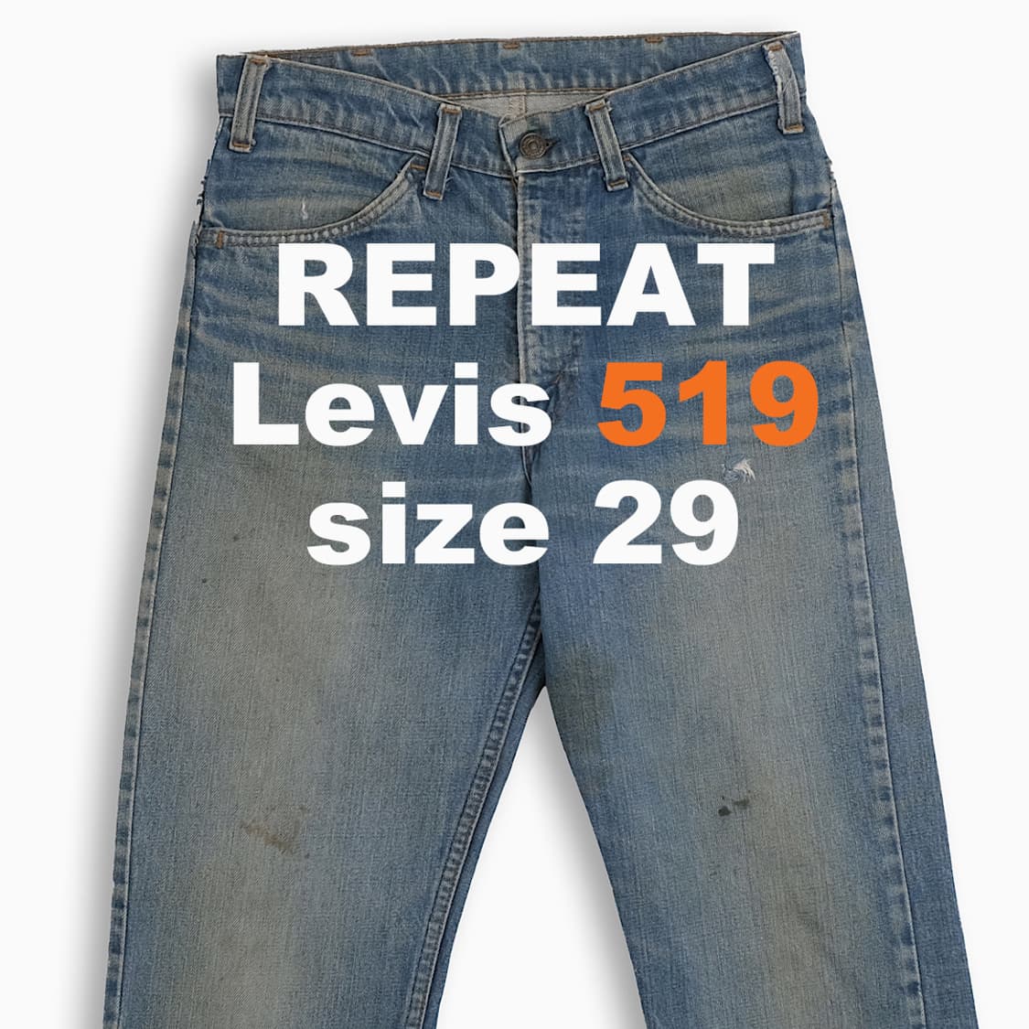 리바이스 519 오렌지탭 70s USA 29 사이즈 OR5193001 상품이미지1