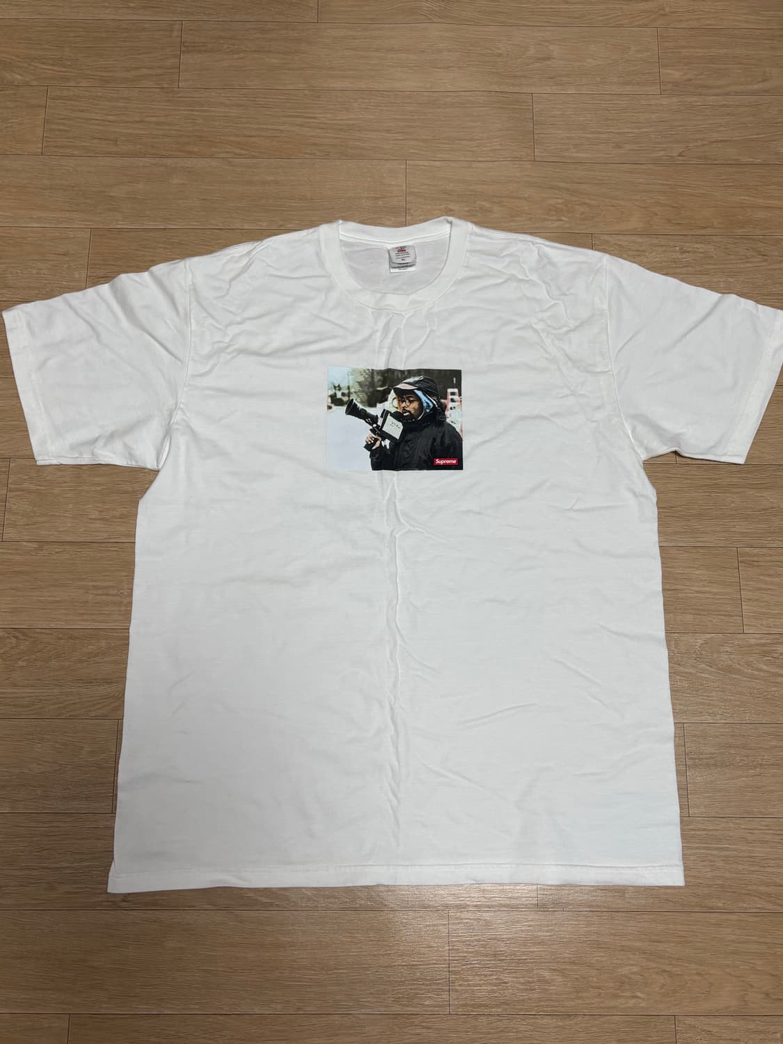 슈프림 40 에어커스 스파이크 티셔츠 화이트 XL 상품이미지3
