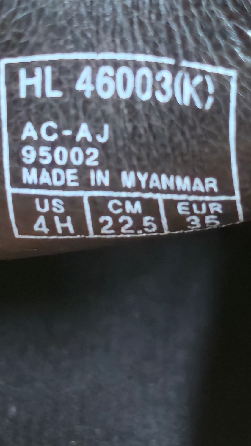 호킨스 미착용 230mm- 레드브라운 옥스포드화 로우컷 워크부츠 상품이미지7