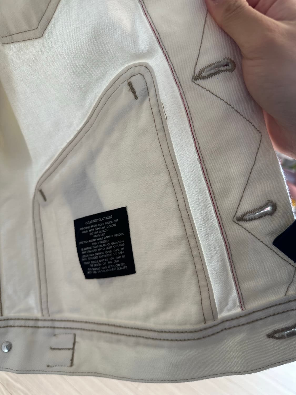 Tomford 톰포드 화이트 데님 자켓 상품이미지6