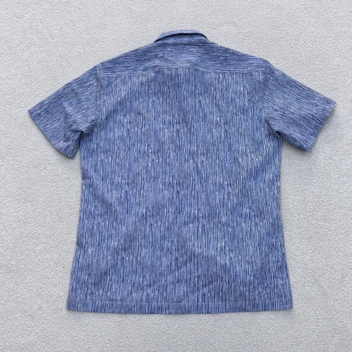 100 오스틴리드 스트라이프 반팔 셔츠 0402E 상품이미지2